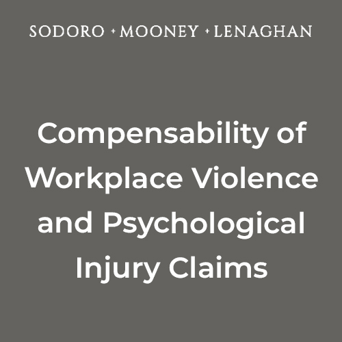 20201203_SML-Continuing Education Credits Graphic – Compensability of Workplace Violence and Psychological Injury Claims